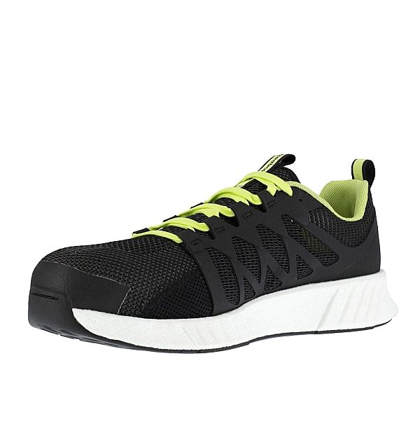 Buty Reebok Fusion FlexWeave™ Work S1p Esd Black/lime/white (45)