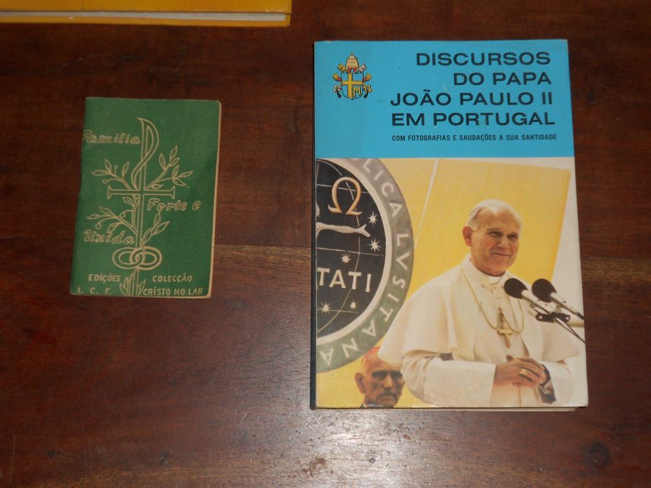 Livros religiosos sobre biblia Papa Joao Paulo II etc