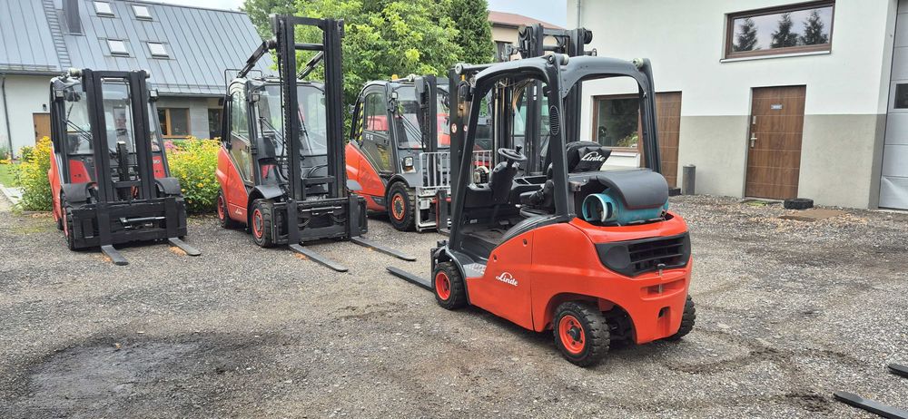 Wózek Widłowy Linde H20T - Triplex 4.62m. - Rok 2014 - Stan BDB