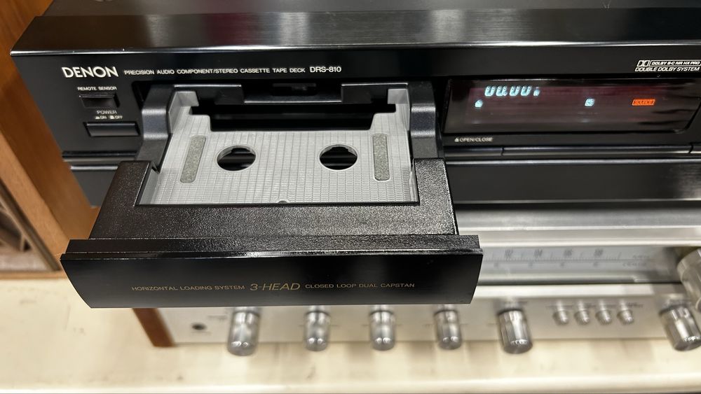 Leitor de cassetes DENON DRS 810