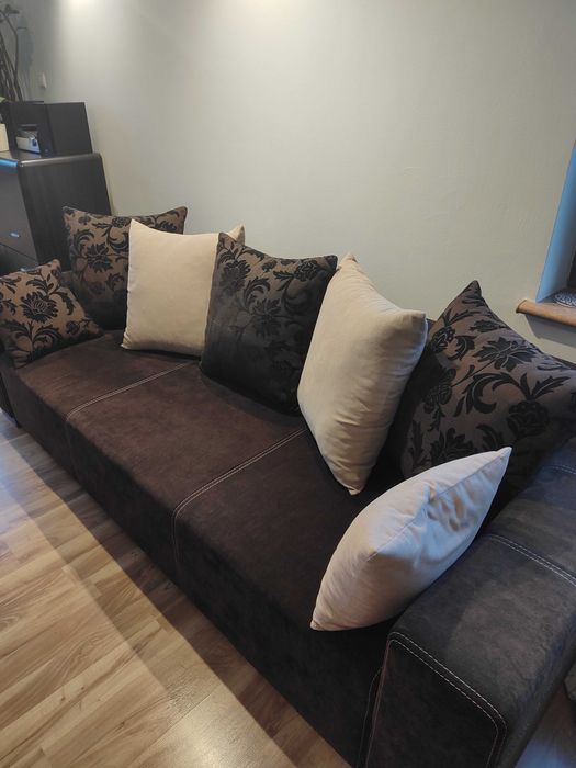 Używana duża sofa do odbioru za darmo