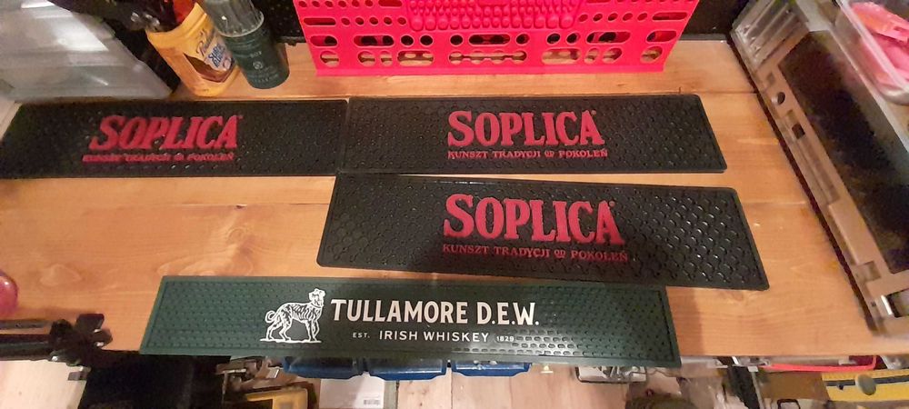 Maty Barmański ociekacze TULLAMORE D.E.W. Soplica