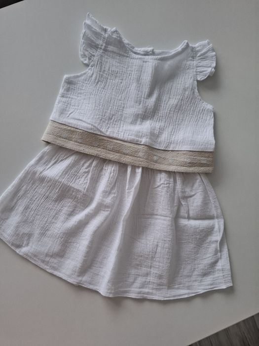 Komplet top spódniczka