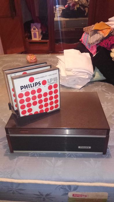Leitor de fita antigo PHILIPS