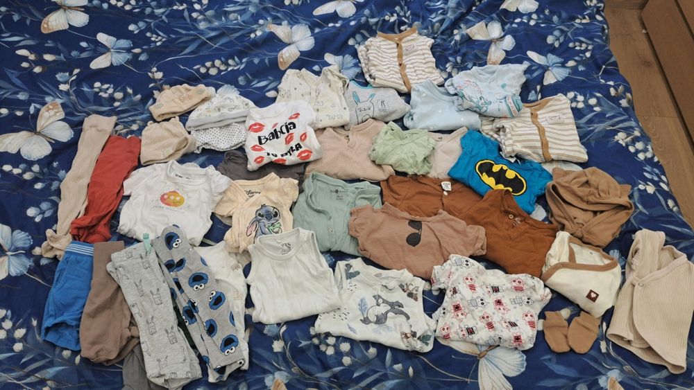 paka ubranek niemowlęcych