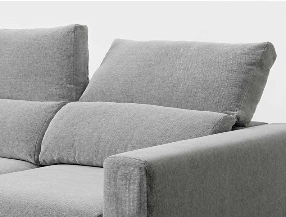 Sofá 3 lugares chaise longue ESKILSTUNA