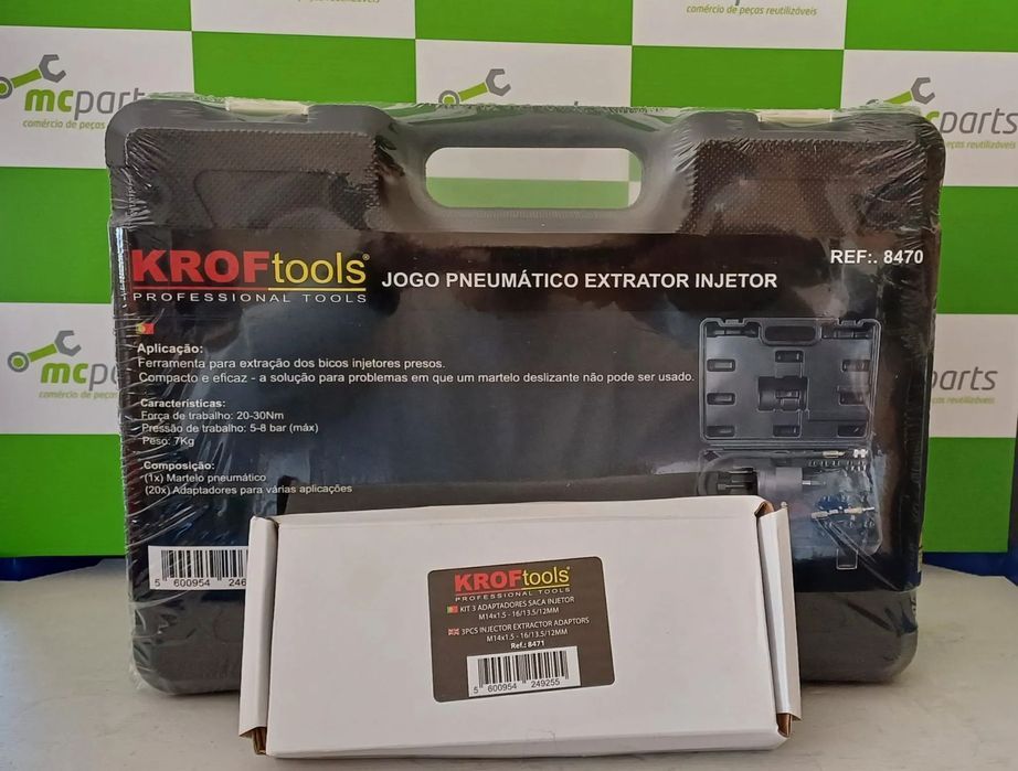 JOGO PNEUMÁTICO EXTRATOR INJETOR