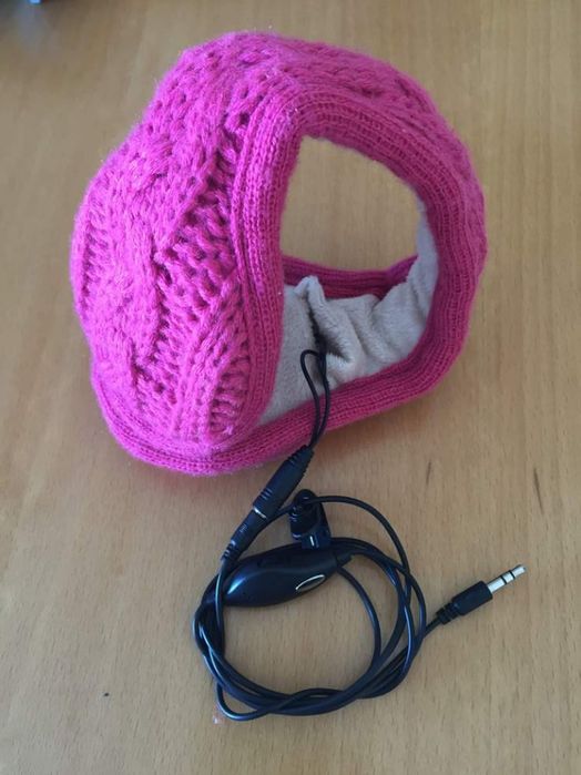 Auscultadores inverno em lã