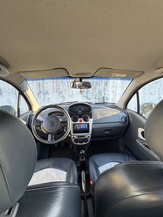 Chevrolet Matiz 1.0 65cv — Novembro 2007 | Bancos em Pele | AC | CarPlay / Android Auto