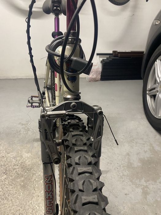 Bicicleta homem branca