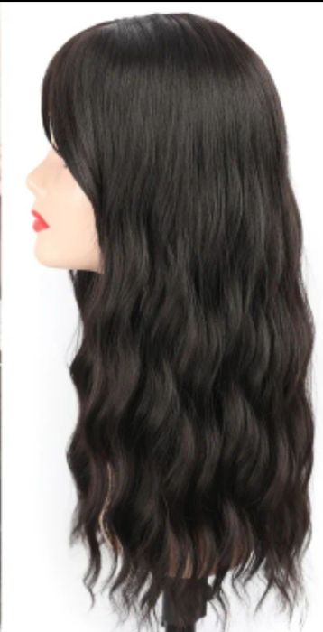 Topper czarno brązowy 50cm