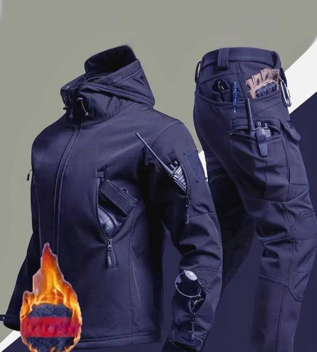 Софтшел форма тепла на зиму,  тактичний костюм S-5XL softshell