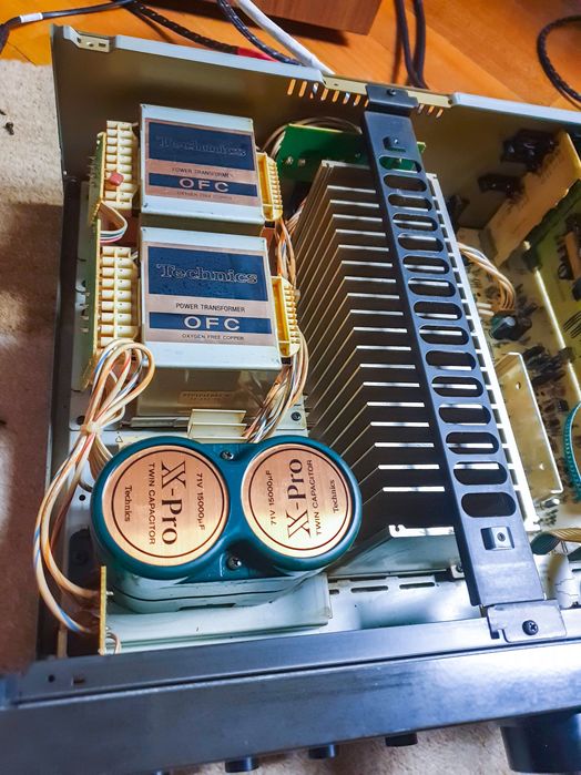 Усилитель Technics SU-VX 920 ТОП-модель 17кг ДВА ТРАНСФОРМАТОРА