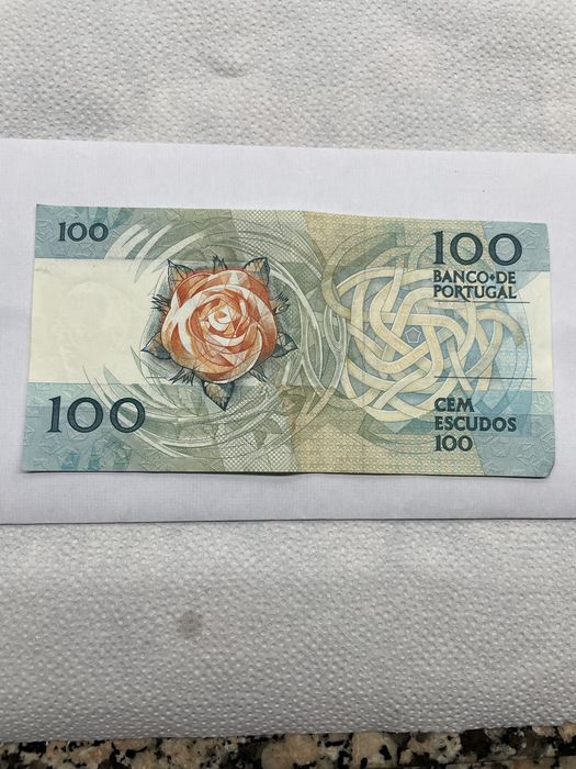 Seis Notas Portuguesas de Cem Escudos