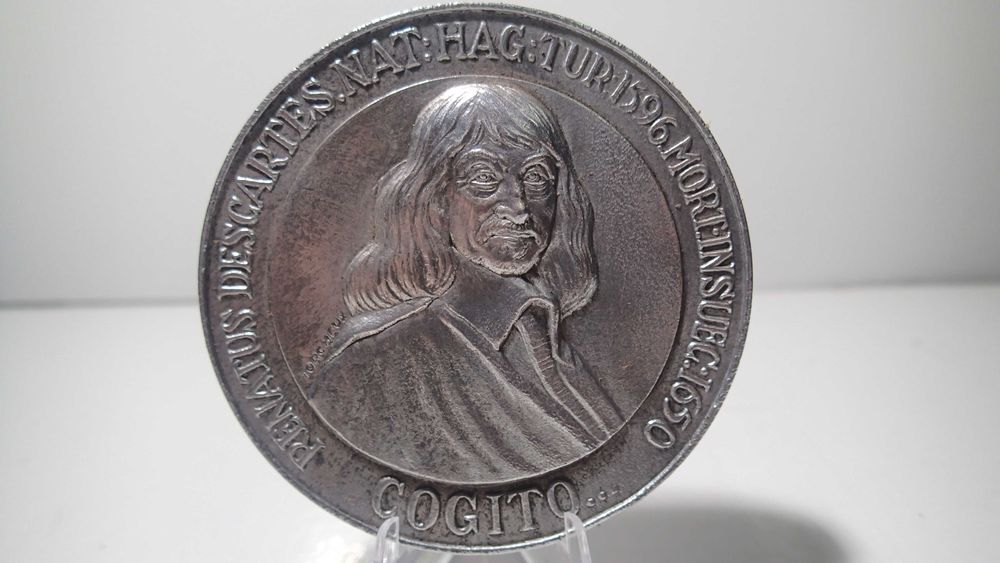 Medalha em Bronze Renatus Descartes