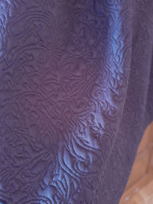 Granatowa sukienka mini