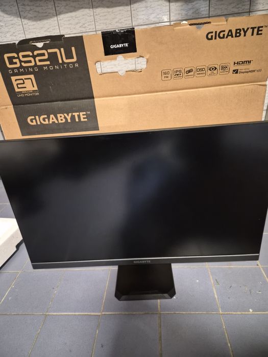 Monitor gamingowy Gigabyte GS27U -  27 cali 4K UHD Fast IPS 160Hz - stan idealny, gwarancja