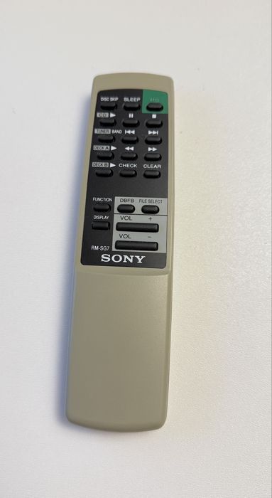 Sony RM-SG7 pilot zdalnego sterowania audio