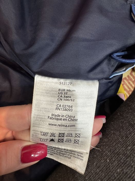 Зимний костюм reima 98