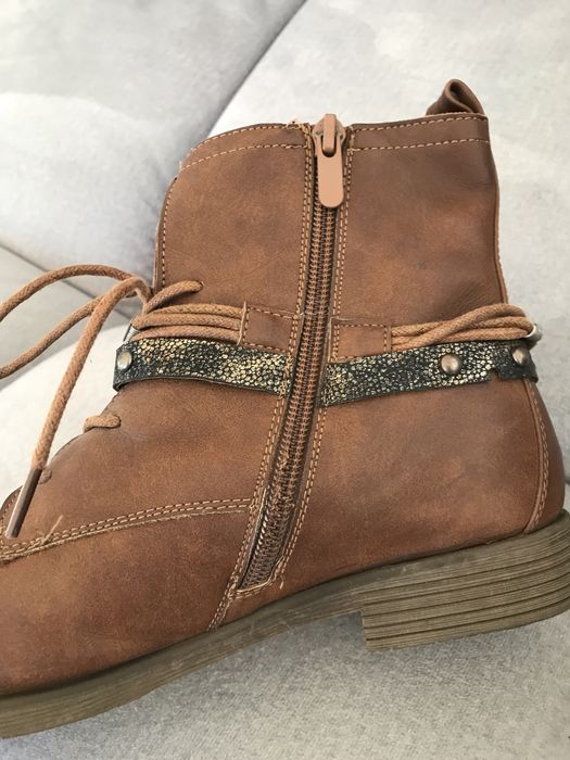 Brązowe buty 38