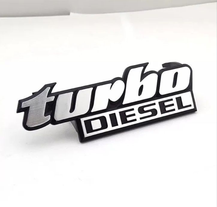 Lettering Turbo Diesel Volkswagen Golf 2 - grelha frontal