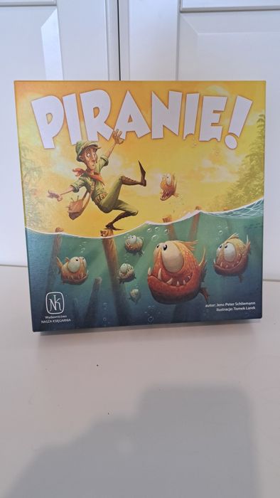 Gra Piranie. Wydawnictwo NK. Jak nowa