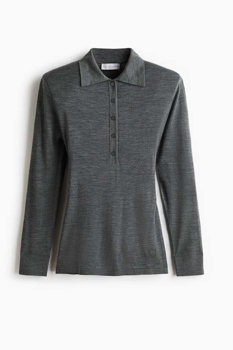 Stella McCartney H&M Top polo z wełny merynosowej r.XS