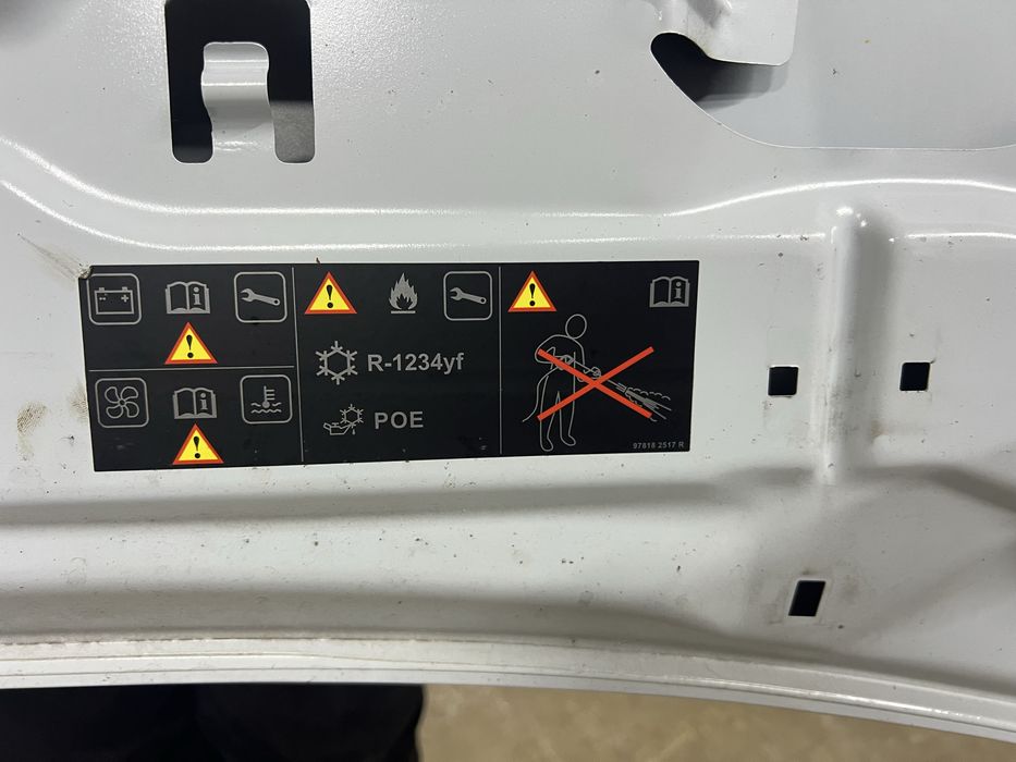 Капот б/в Original Renault Zoe Рено Зоя 651227811