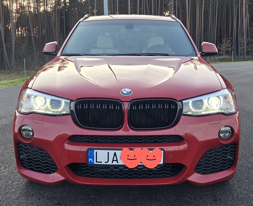 BMW X3 BMW X3 F25 MPakiet 3.0i 306HP 146kkm 2015r