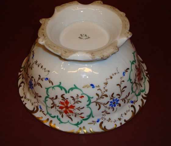 Serviço de chá, em porcelana da Vista Alegre