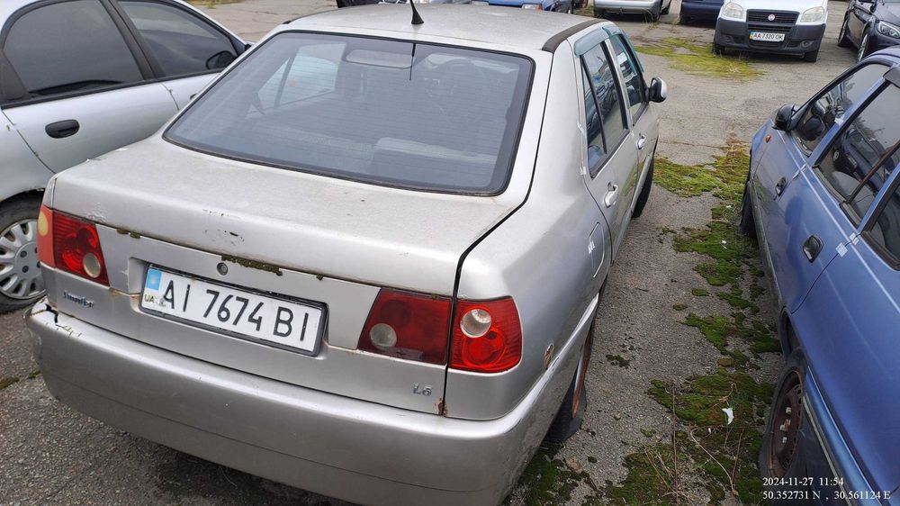 Авто Chery A15 AMULET, ДНЗ: АІ 7674 ВІ, 2008 р, VIN: LVVDA11BX8D025356