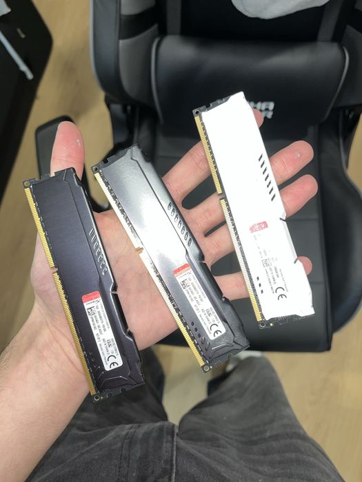 RAMS HYPERX FURY DDR3 20gb no total