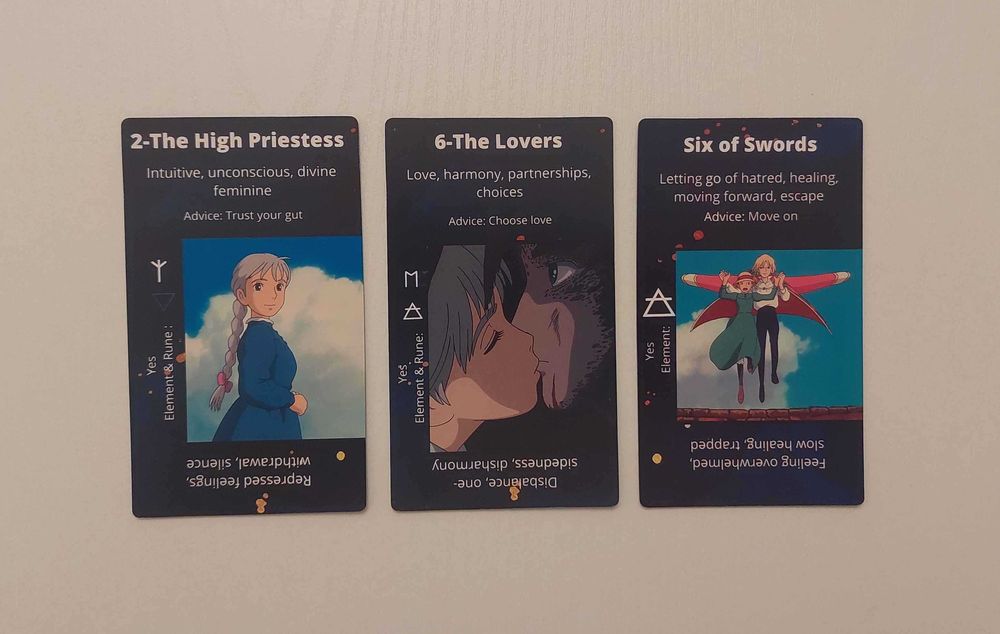 Niebieski Tarot do Nauki