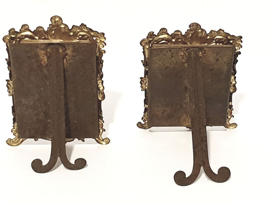 lindo antigo registo Arte Nova Santa Lúcia emoldurada