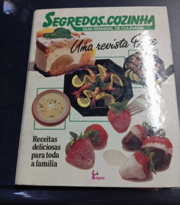 Conjunto de revistas de culinária Segredos de Cozinha