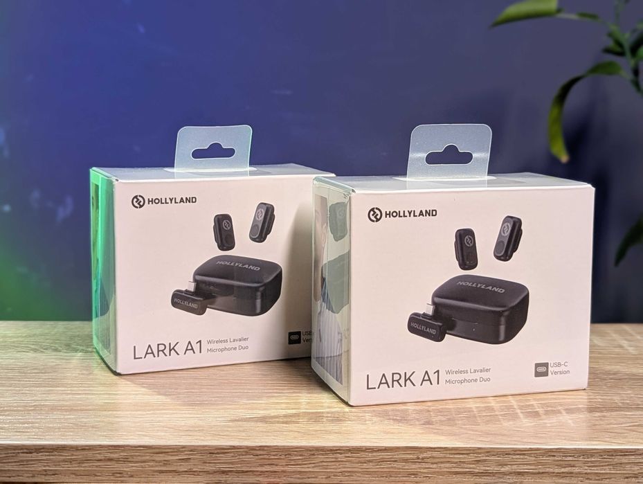 Мікрофонна радіосистема • Hollyland Lark A1 Duo USB-C • Гарантія!