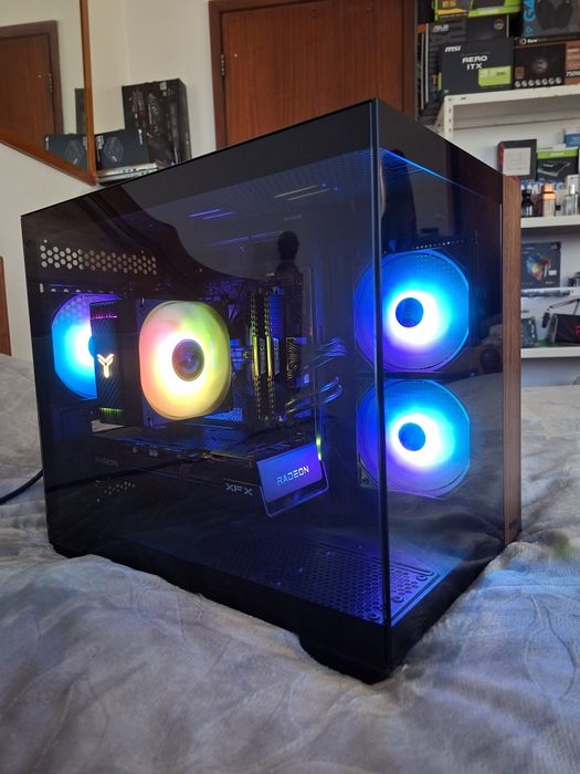 PC GAMER RYZEN 5 5500 + RX 6600 XT + 16GB RAM + SSD NVME 512GB