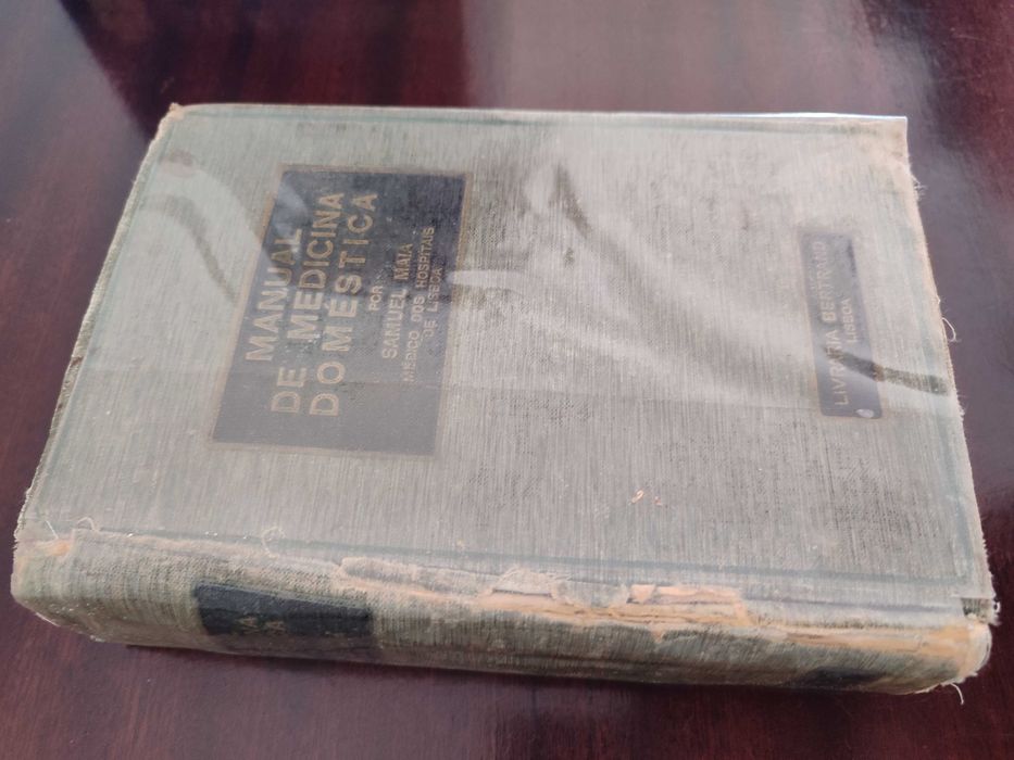 1932 Manual de Medicina Domestica LIVRARIA BERTRAND