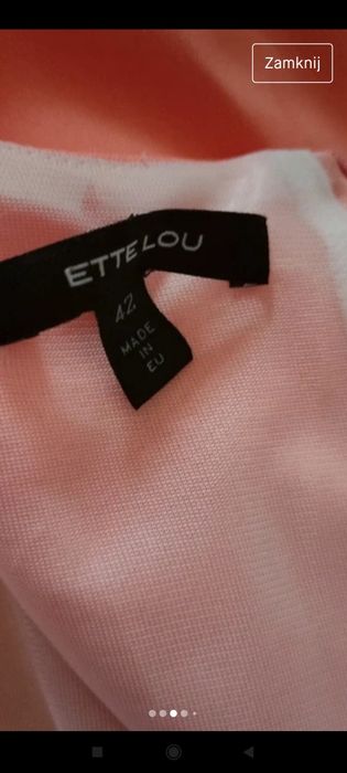 Sukienka damska koktajlowa