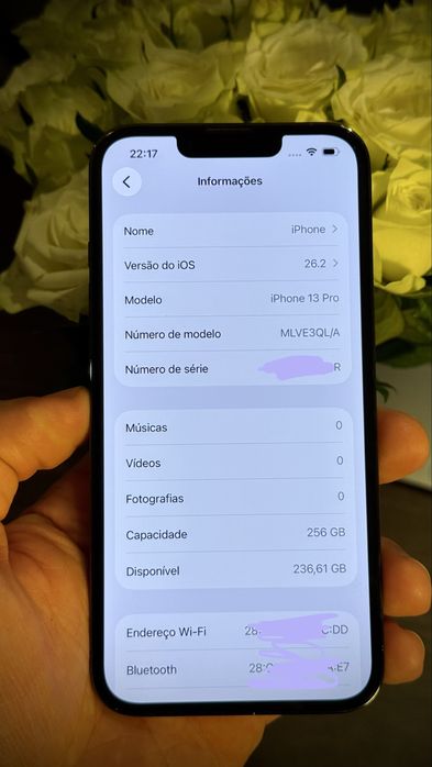 iPhone 13 Pro 256Gb Impecável