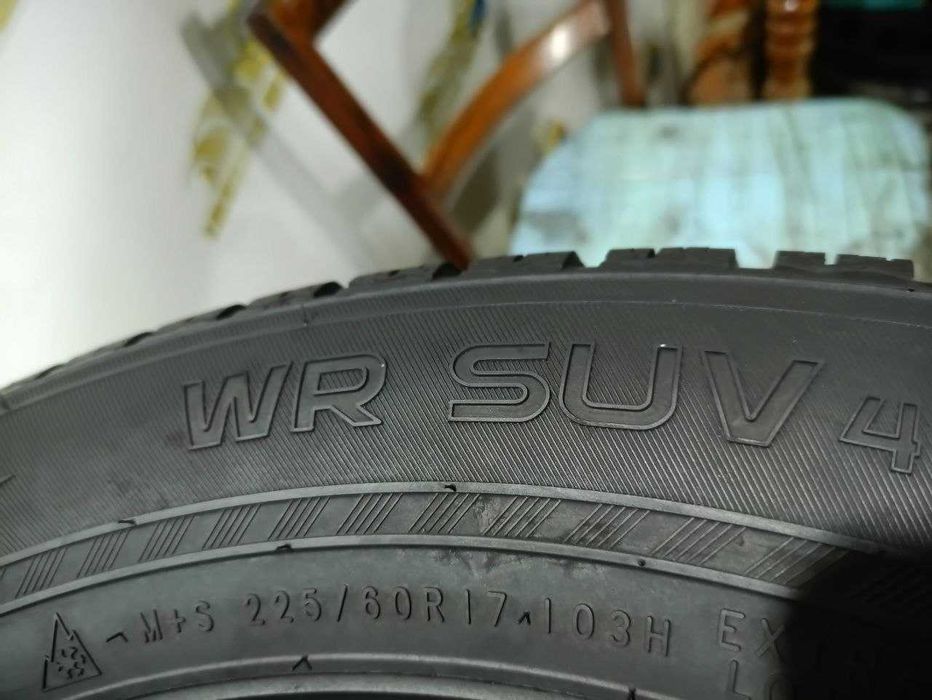 Шини Nokian 225/60R17. 2шт. Зима 2023р (0615)