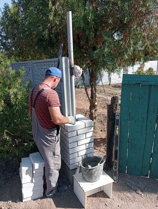 Кладка шлакоблока, кирпича штукатурка - Будівельні послуги Кривий Ріг ...