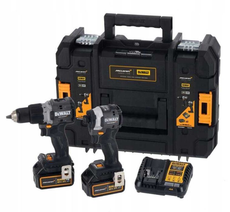 Zestaw DeWalt Mclaren wkrętarka i zakrętarka DCK200MP2T-QW 2x5Ah 18V