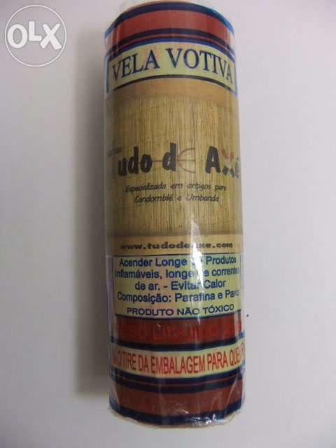 Velas votivas de 7 dias várias cores - Tudo de Axé