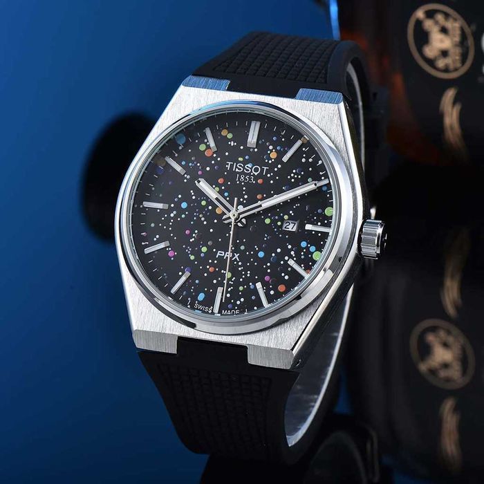 Годинник автоматичний Tissot PRX 35 Powermatic 80 T137.207.11.091.01 rubber