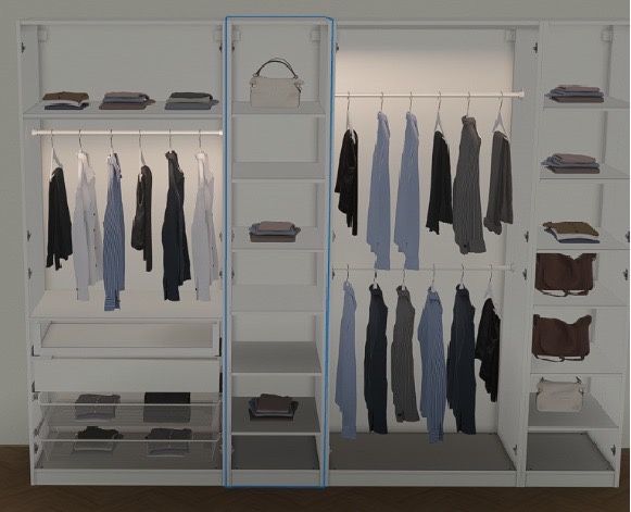 Szafa ikea Pax 300/236/60 + wyposażenie + lustra + dostawa gratis