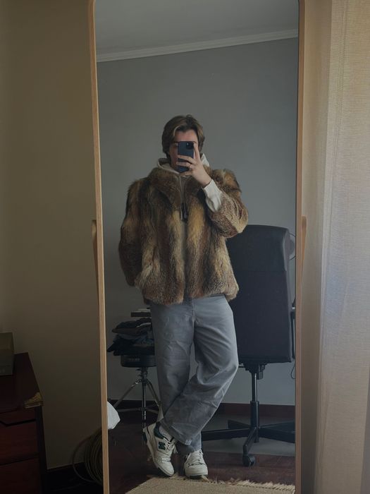 Casaco pele de raposa