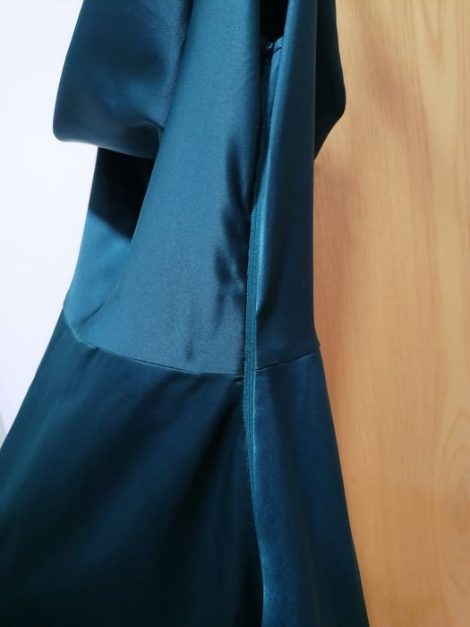 Vestido verde escuro