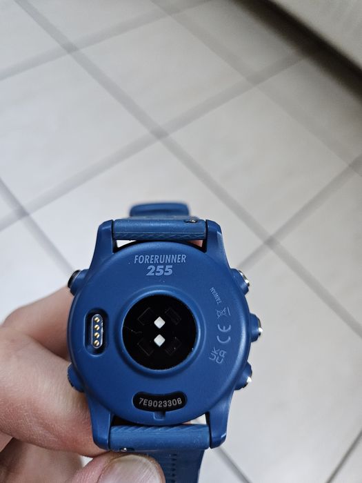 Garmin Forerunner 255 青 Garmin Forerunner 255 zegarek do biegania Tidal Blue niebieski