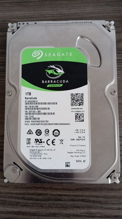 HD Seagate Barracuda 1TB SATA III